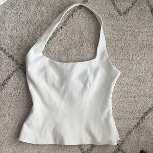 NWT Zara Halter Corset Top